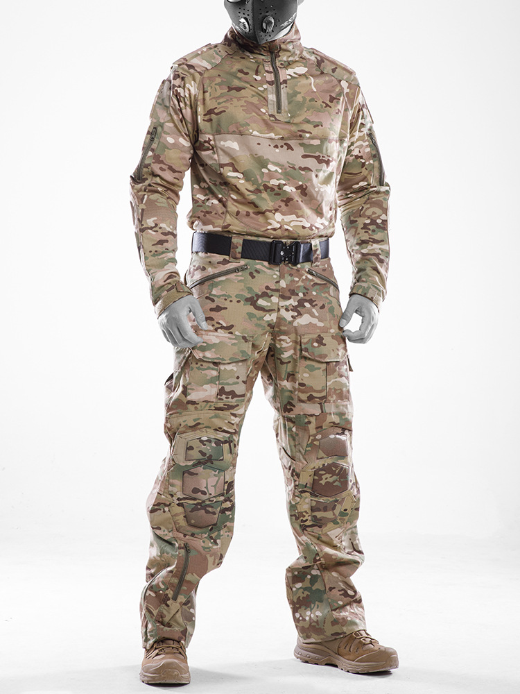 Mode Extérieur Combinaison de Camouflage pour Hommes – Combinaison d’entraînement de Style G3 Frogman et Pantalon Tactique G4 - modeexterieur